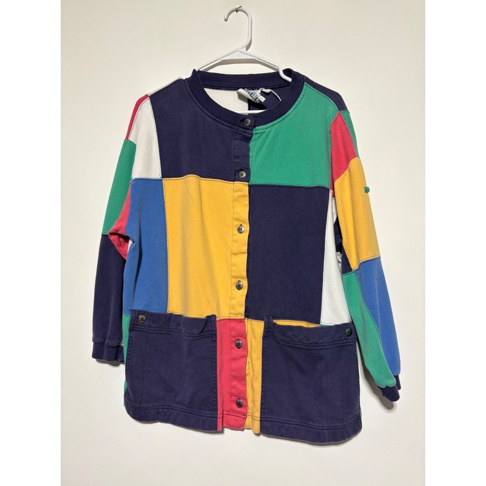 Together Multicolor Patchwork Cardigan